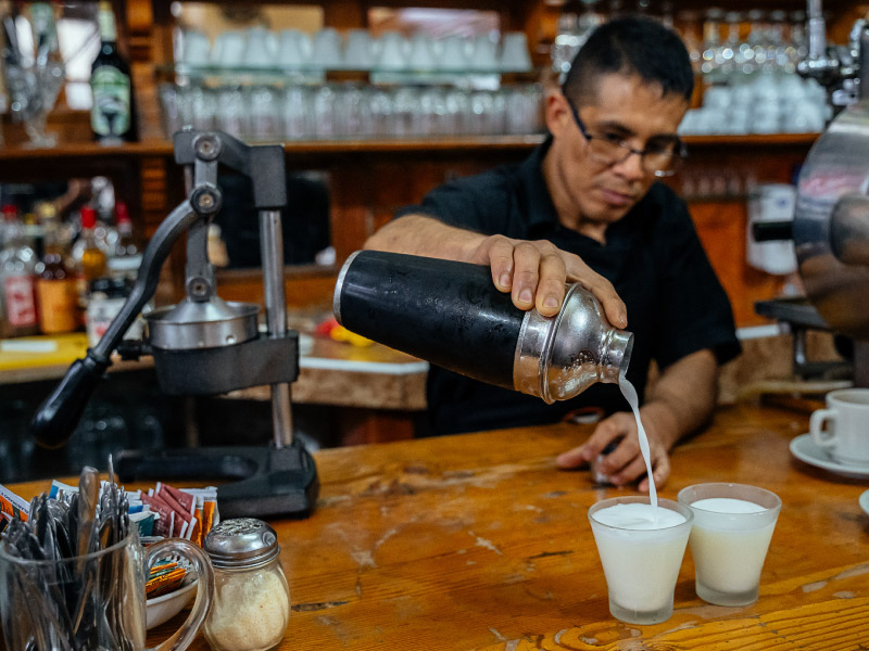 preparation of pisco sour