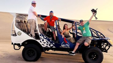 Exploring the charm of the Huacachina Oasis: The exciting adventure in Buggies and Sandboarding